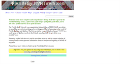 Desktop Screenshot of floridaquiltnetwork.com